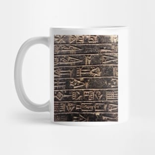 Cuneiform. British Museum, London Mug